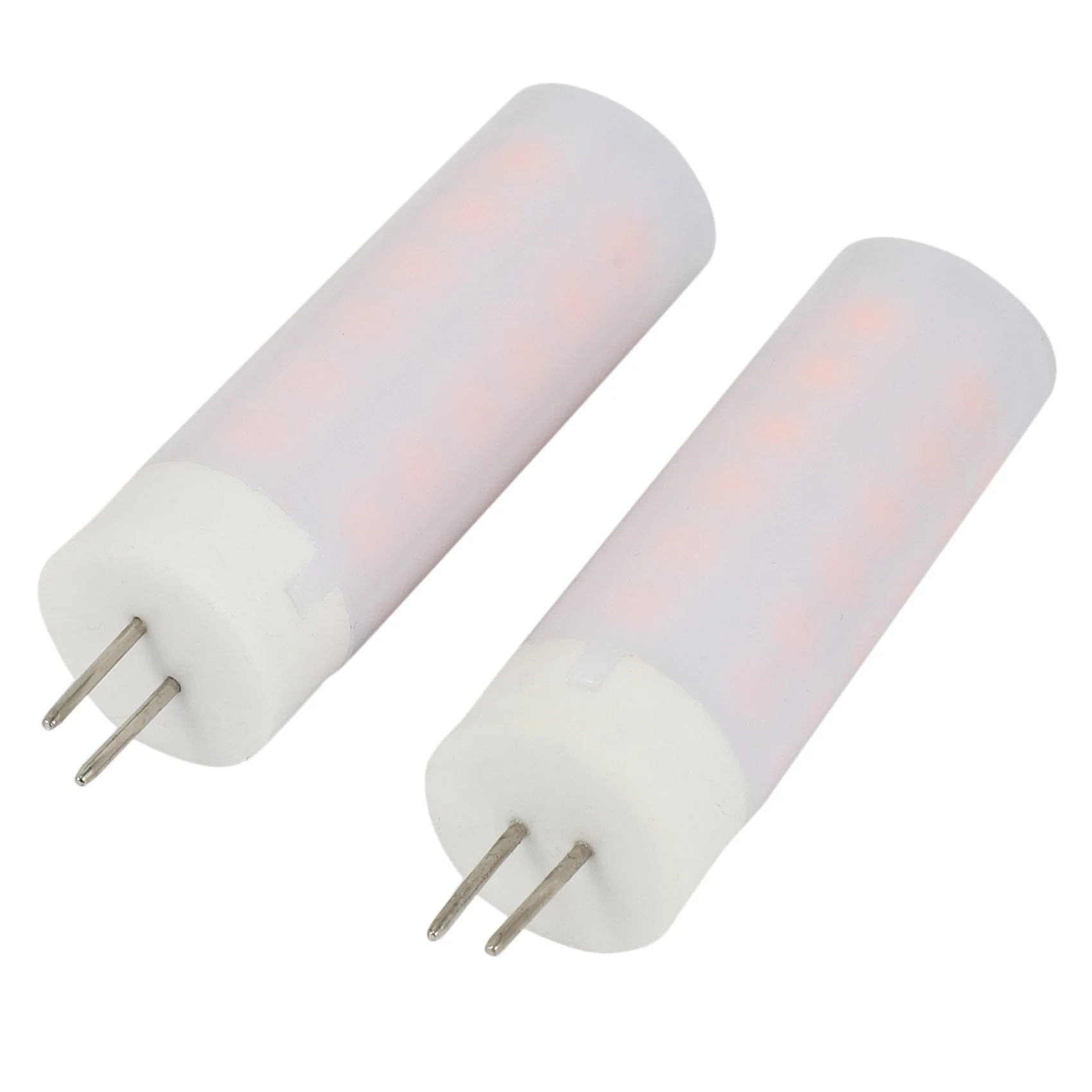 2pcs 3W 230 G4 LED Corn Lights 36 leds SMD 2835 effetto fiamma bianco caldo DC 12V (bianco caldo, DC12V)