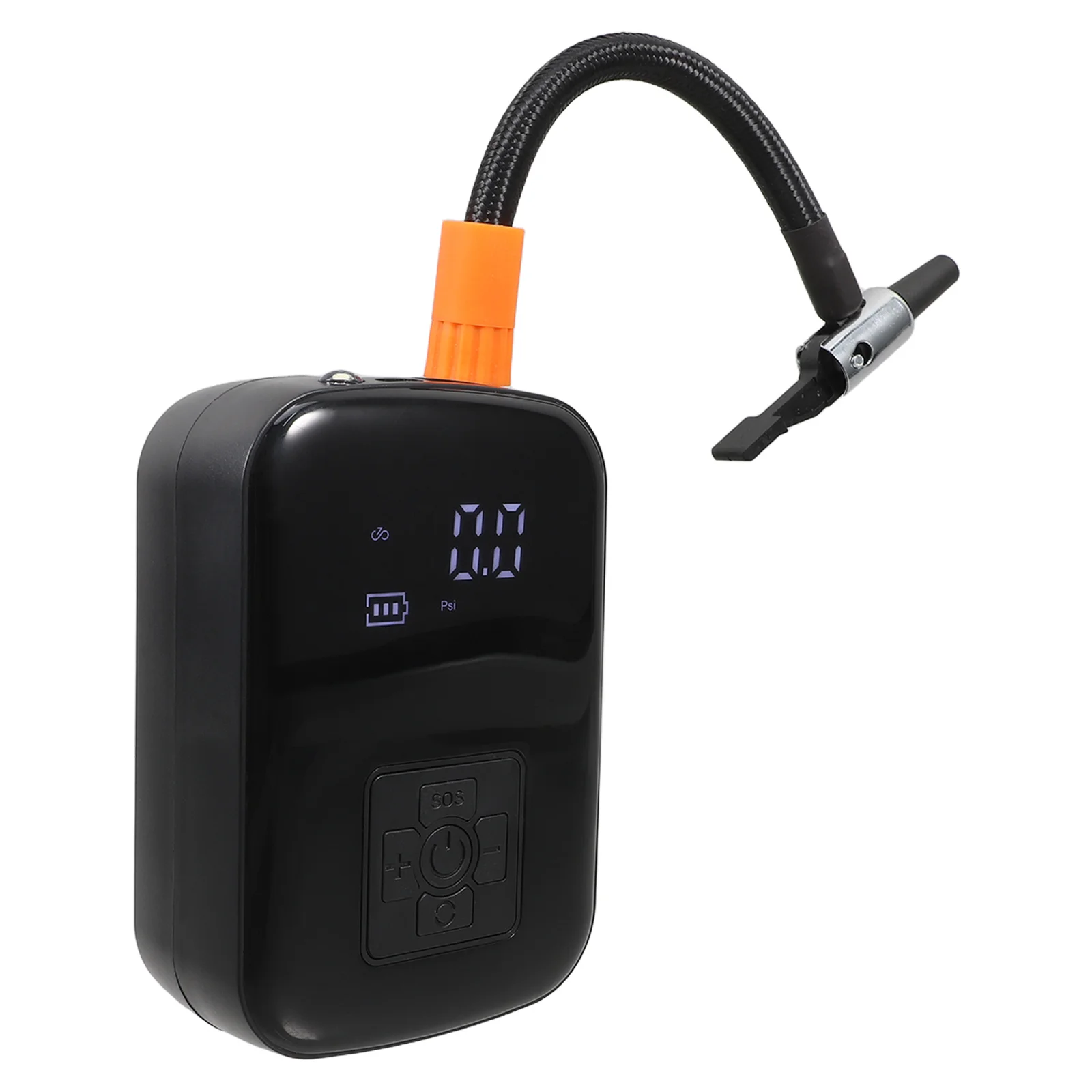 

Portable Car Tire Inflator Lcd Cordless Air Compressor Pump For Bicycle Motorcycle Electric Rechargeable Travel Outdoor Tool