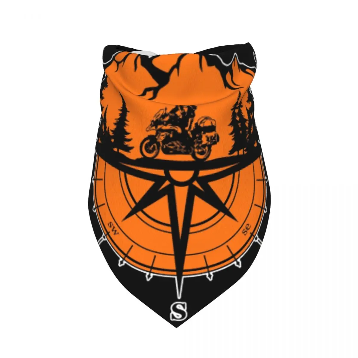 Mountain Adventure GS Motorbike Compass Explore Pet Bandanas Pet Scarves Decor Pet Triangle Bib For Dogs Cats