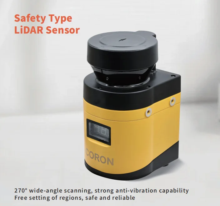 Obstacle Avoidance Safety LiDAR Sensor GDS-F20 270 Large Viewing Angle Scanning 20 Meters Long-distance Measurement PNP