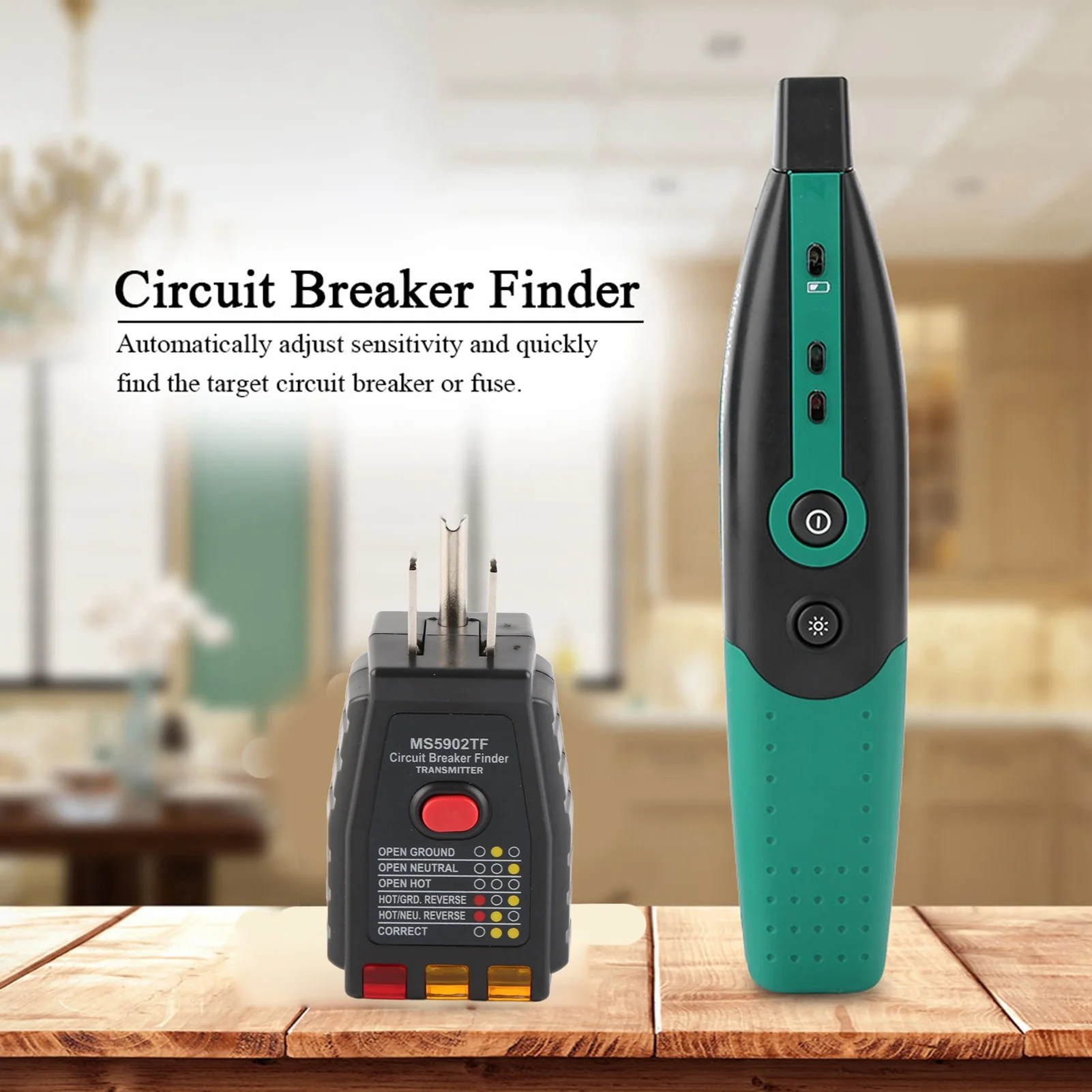 Circuit Breaker Finder Circuit Breaker Finder Socket Tester  MS5902 Automatic Circuit Breaker  Finder / Socket Tester