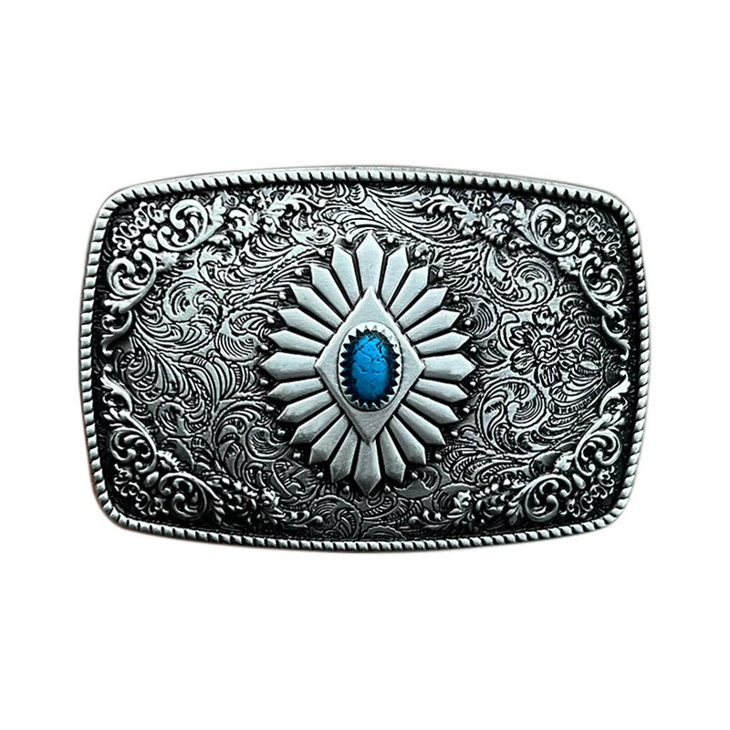 Celtic tribe belt buckle Western style