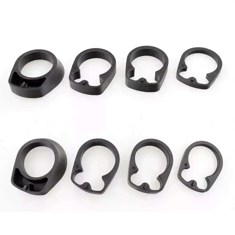 SPORTFUNSF 4pcs Bicycle Headset Spacers Bike Front Fork Integrated Handle Washer For Bicycle Fork With A Diameter Of 28.6mm Plas