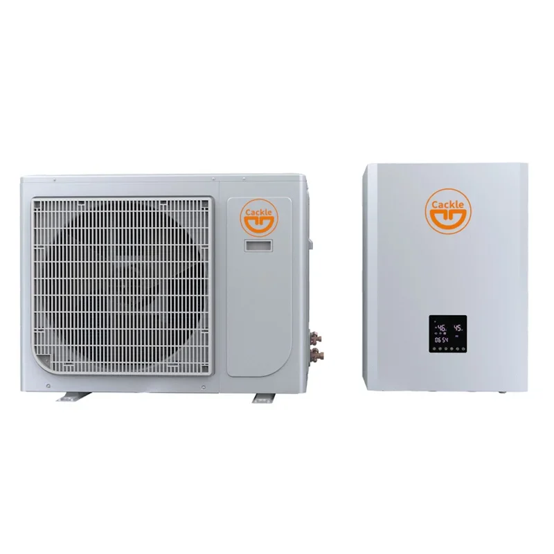 Split system heat pump 11kw 9kw R32 DC variable frequency heat pump air to water system heat pump heating and cooling