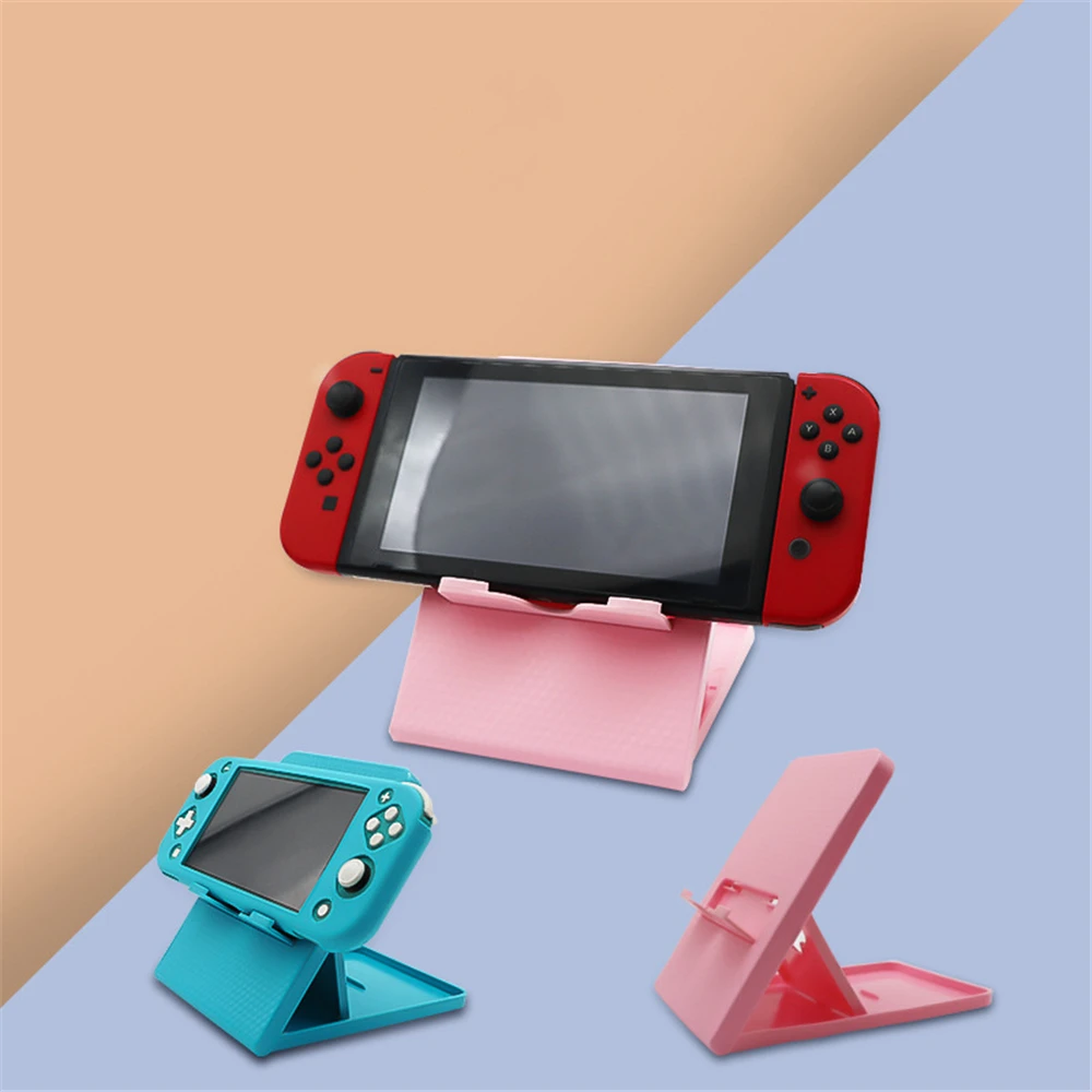 

Adjustable Foldable ABS Compact Bracket Play Stand Holder For NS Switch OLED Console Controller Support