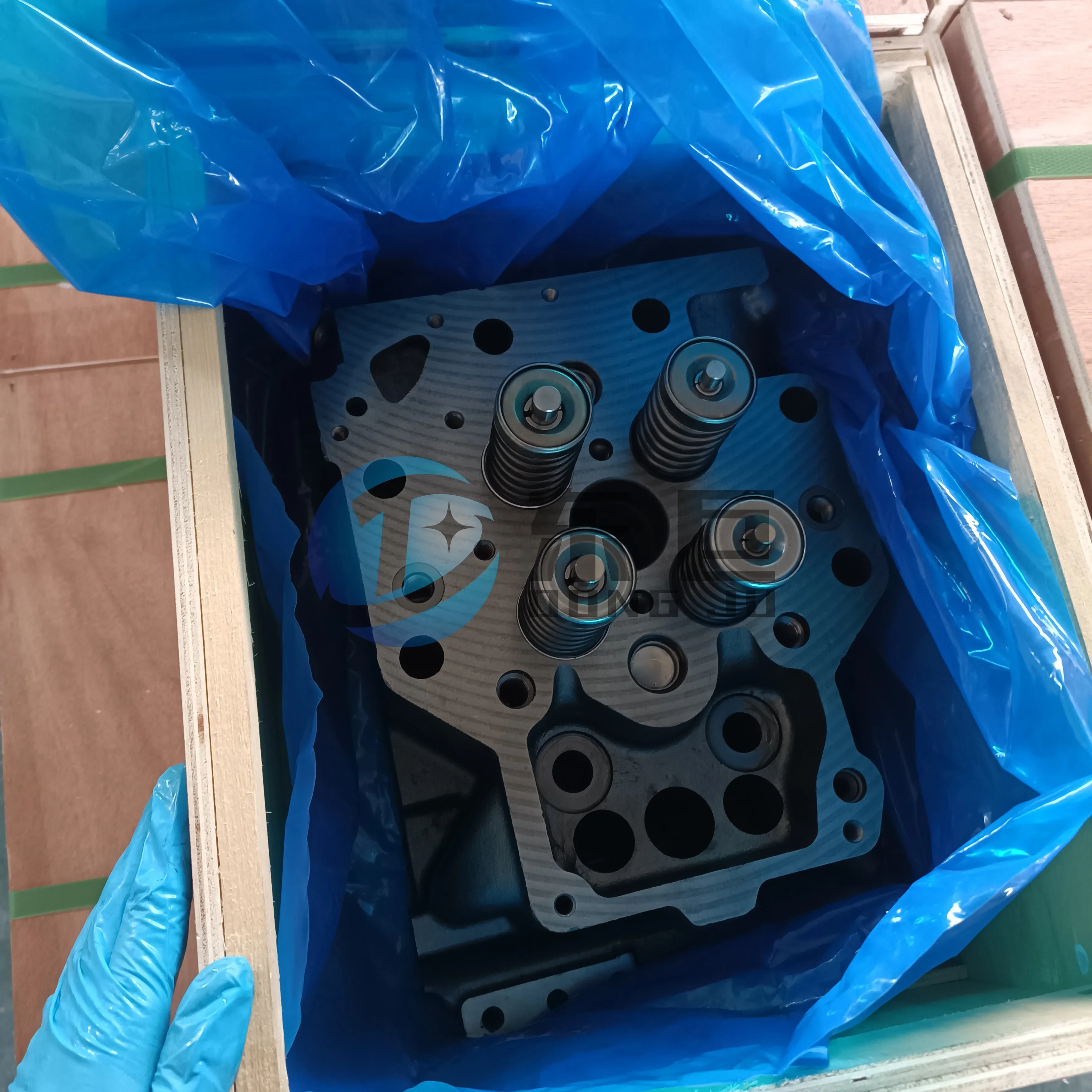 DONGJU 3512 3508 3516 3508B 3516B 3512 Engine Cylinder Head GP 7E-8759 7E8759 for 777C 785B Truck