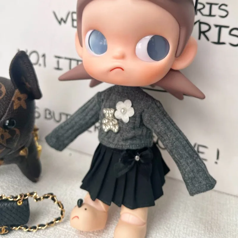 Only clothes no dolls for one-eighth movable zsiga Sister Ga Zi's baby Dress Set Light Luxury Playful and cute pleated Skirt set