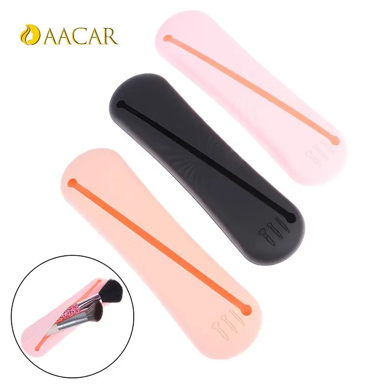 1 Máy Tính Di Động Công Suất Lớn Silicone Cọ Trang Điểm Túi Mỹ Phẩm Nhà Tổ Chức Du Lịch Cọ Trang Điểm Túi Đựng Dụng Cụ Trang Điểm