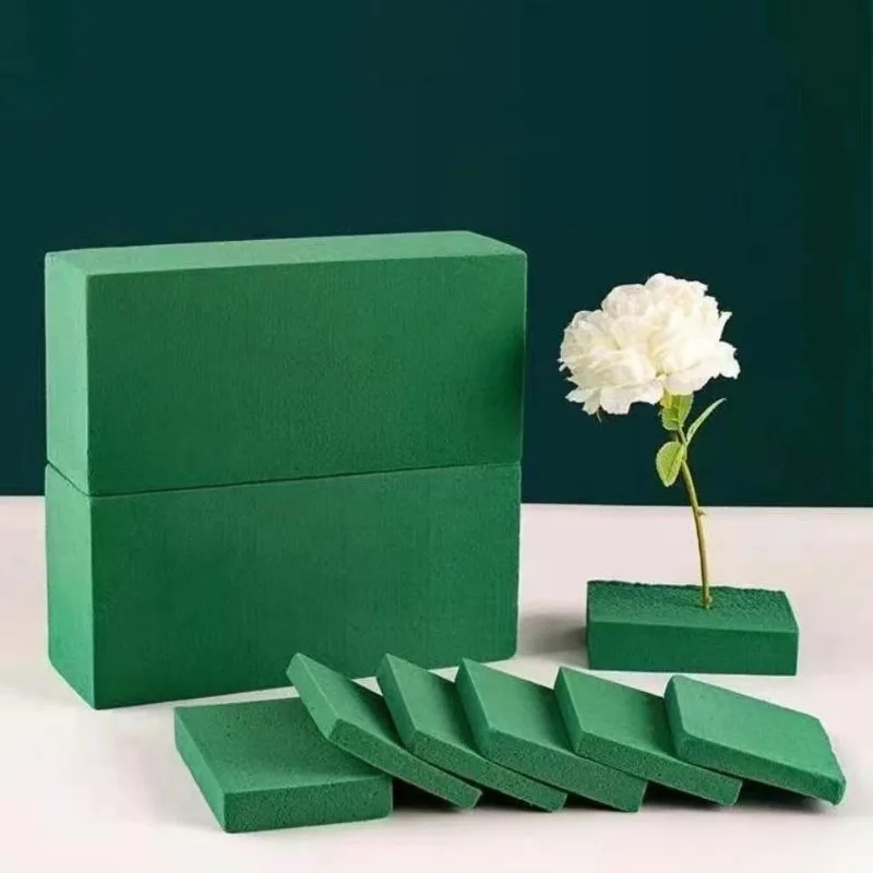 2/4pcs Premium Flower Foam Value Pack - Vibal Flowers, Wet or Dry Arrangements - Ideal for Bouquets, Weddings & Crafting