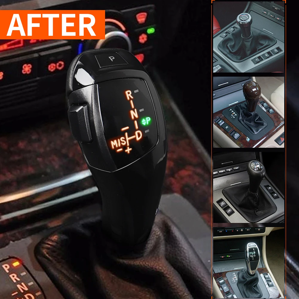 

Электрический рычаг переключения передач для F30 LHD, автоматический, с LED-подсветкой, комплект для модернизации, подходит для E90, E92, E84, E89, рычаг переключения передач.