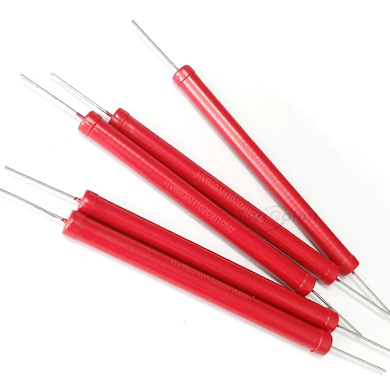 10W High Voltage Resistor HVR80 Replacement for Ohmite Slim-Mox, Vishay FHV-200/400 & KOA GS, Thick Film Non-Inductive 100M-1G