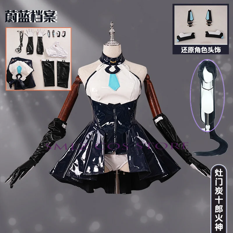 

Tendou Alice Cosplay Game Blue Archive Costume Tendou Battle Uniform Cute Dress Prop Wig Set Party Play Outfit for Woman