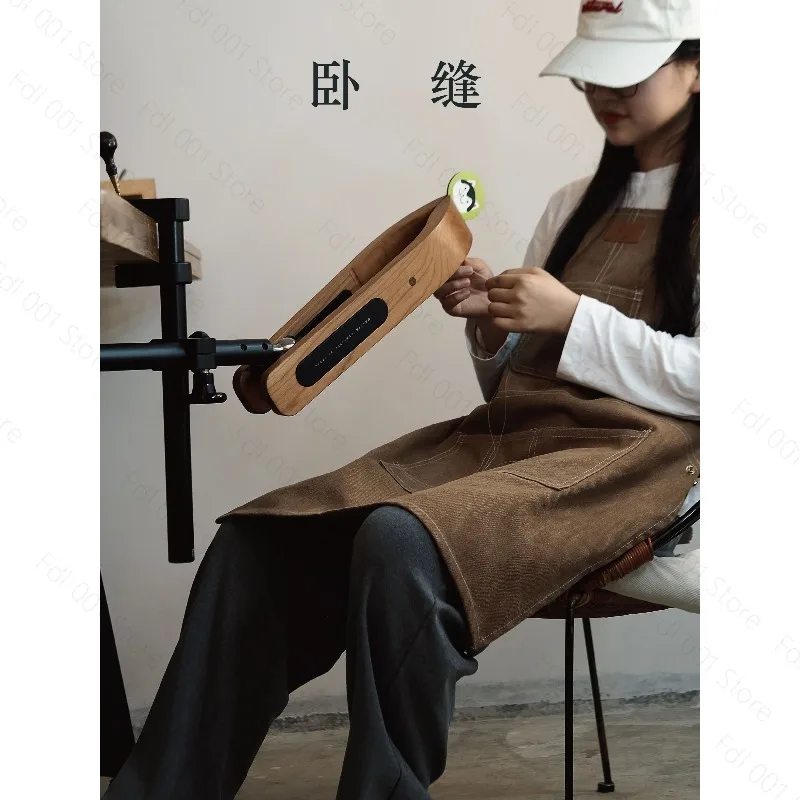 Suitable For  Leather Hand Sewing Clip DIY Handmade Leathercraft Work Fixture Stitching Fixed Sation Black Walnut Cherry