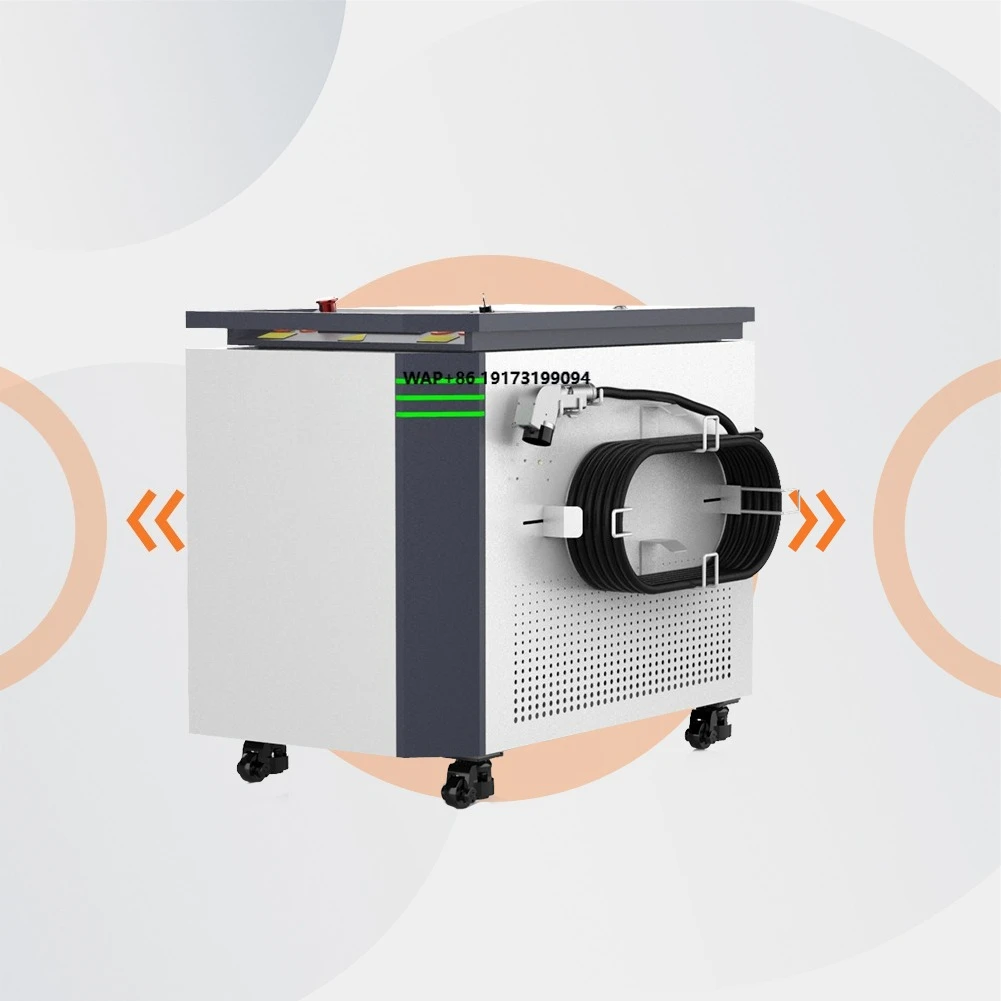 Manufacturer 1500W Cleaning  New for Stainless Steel Removes Rust and Paint on Metal Cleaning Width up to 800mm
