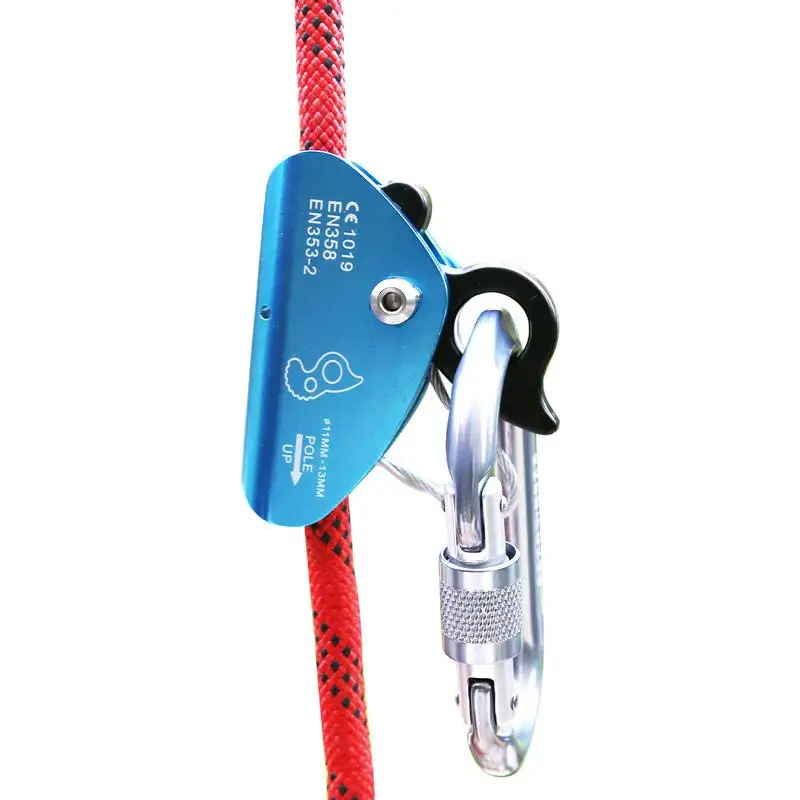 Rock Climbing Ascender Heavy Duty Rock Climbing Ascender Rope Grab For Rock Climbing Mountaineering Tree Arborist Expedition