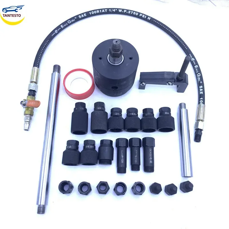 1000NM With Lengthen Longer Rod Diesel Truck Common Rail Injector Pneumatic Puller Repair Tool Sets