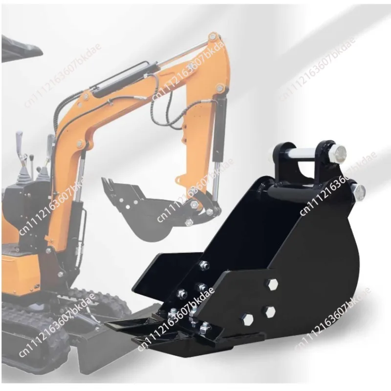 Small excavator attachments bucket bucket thumb clip small digging attachments Daquan