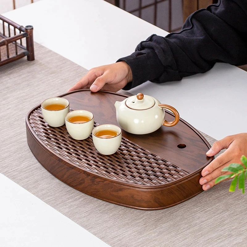 水とお茶のための無垢材のティートレイ,台所用品,コーヒー,ティー 水とお茶のための無垢材のティートレイ,台所用品,コーヒー,ティー