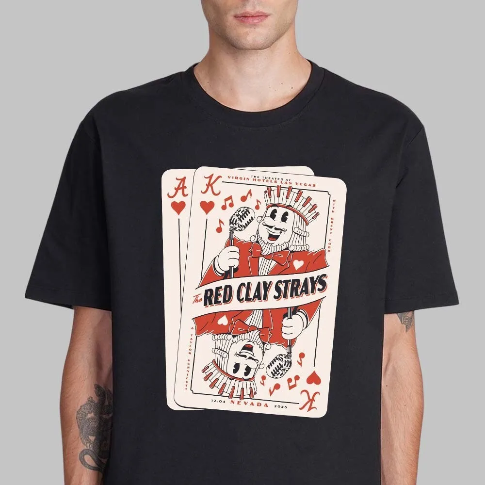 تي شيرت Red Clay Strays Las Vegas Nevada 2025 للحفلات الموسيقية في المسرح في Vir.gin H.ot #1