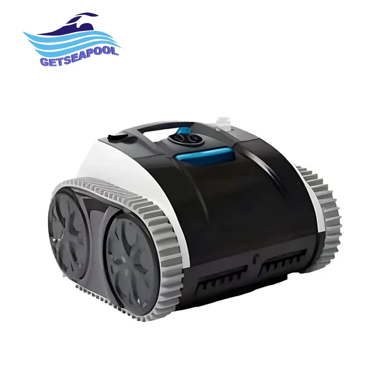 منظف حمام السباحة اللاسلكي عالي الكفاءة، مكنسة كهربائية أوتوماتيكية بالكامل لتسلق الجدار وحمام السباحة، منظف شفط روبوت مباشر من المصنع
