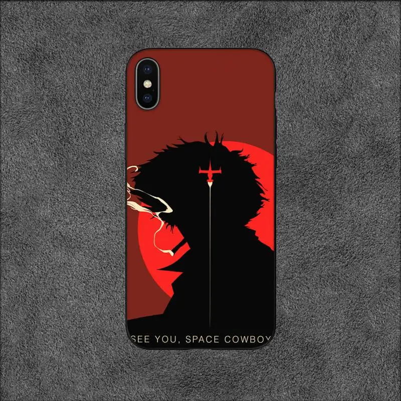 Anime Cowboy Bebop Spike Phone Case For iPhone 11 12 Mini 13 14 Pro XS Max X 8 7 6s Plus 5 SE XR Shell