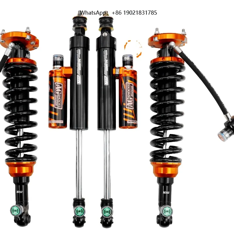 New Agshocks LC250 Wireless Compression and Rebound Adjustable Suspension Shock Absorber, 2-year Warranty