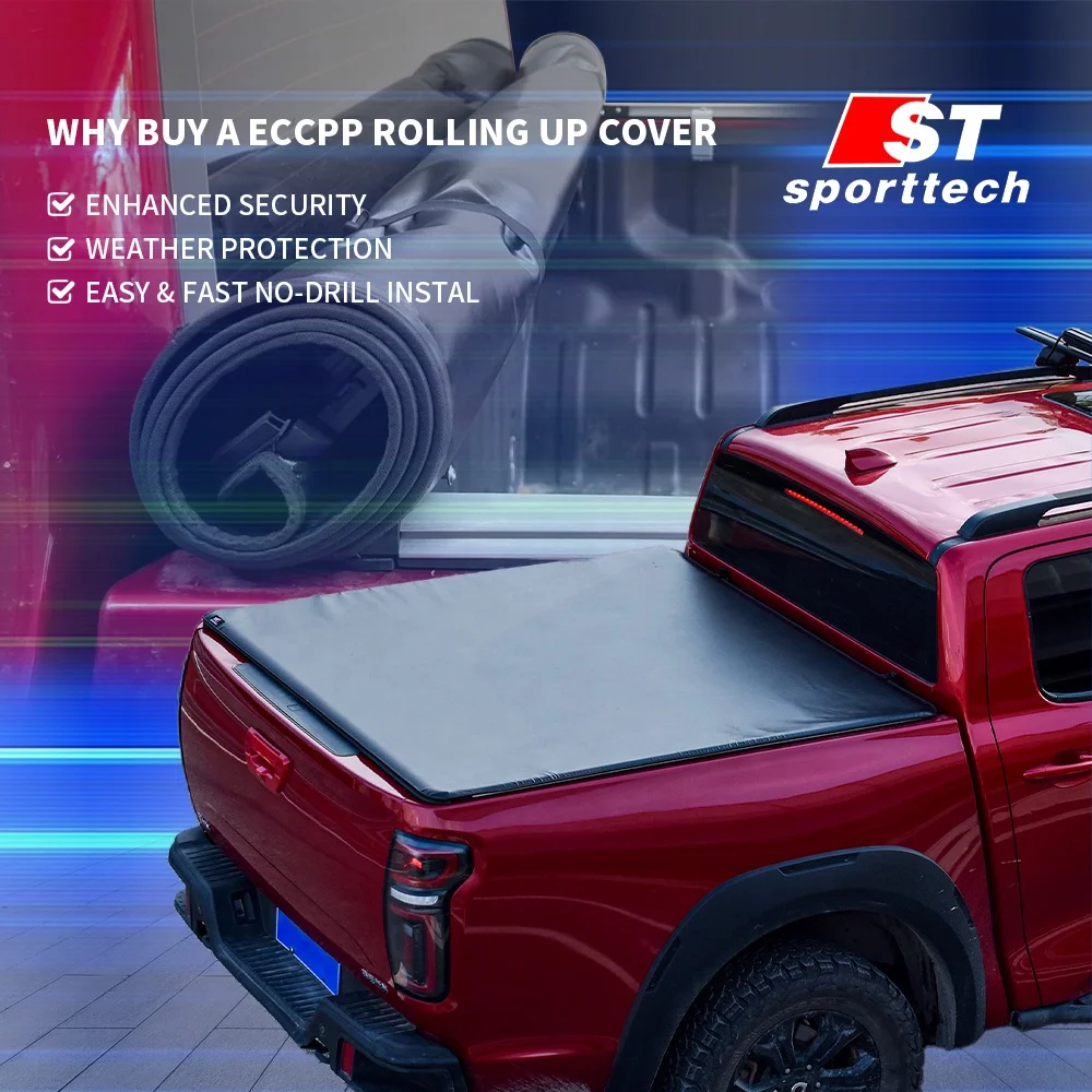 Custom soft roll-up cover for 2019-2023 gmc Ford F150 Dodge ram nissan frontier toyota tundra tacoma truck bed tonneau covers