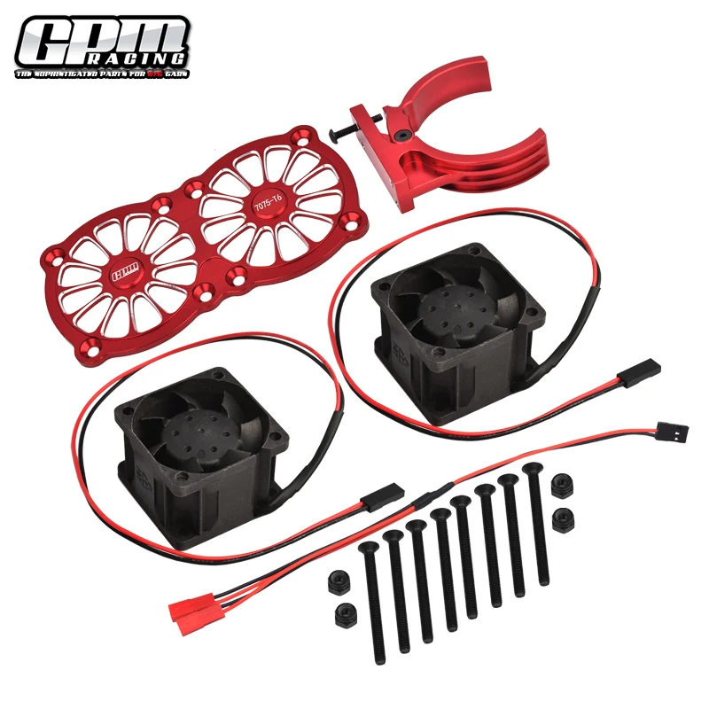 Dissipador de calor GPM Alu 7075 com estrutura de metal dupla ARRMA 1/5 KRATON OUTCAST 8S Entrega rápida e sem preocupações pós-venda