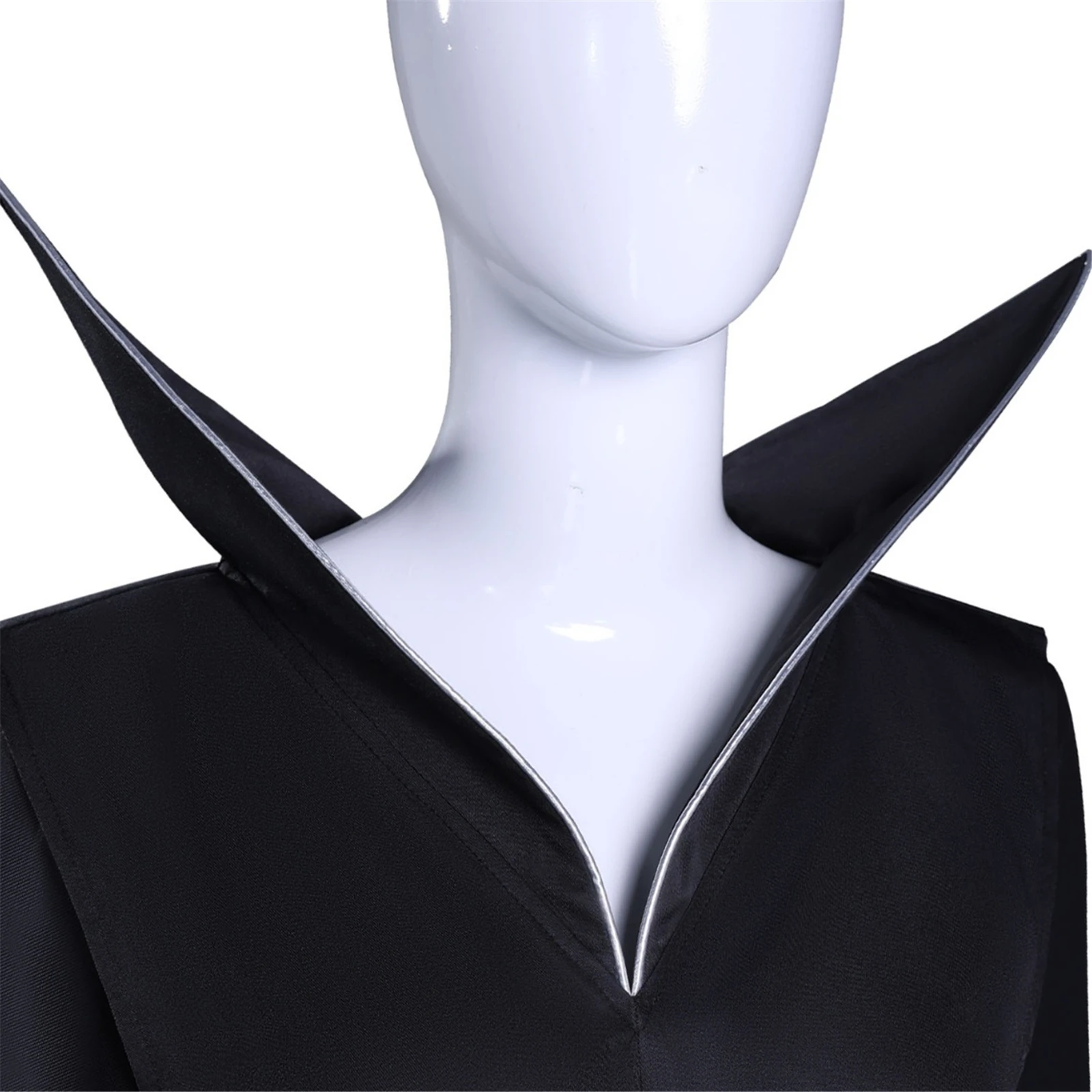 TV Drama Jenna Cosplay Costume Black Dress Stand Collar Lace Uniform for women Halloween Carnival Party Uniform
