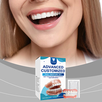 Oralhoe Dental Cosmetic Set: Natural Gap Correction, Smile Enhancement, Comfortable Material, Denture Care Kit