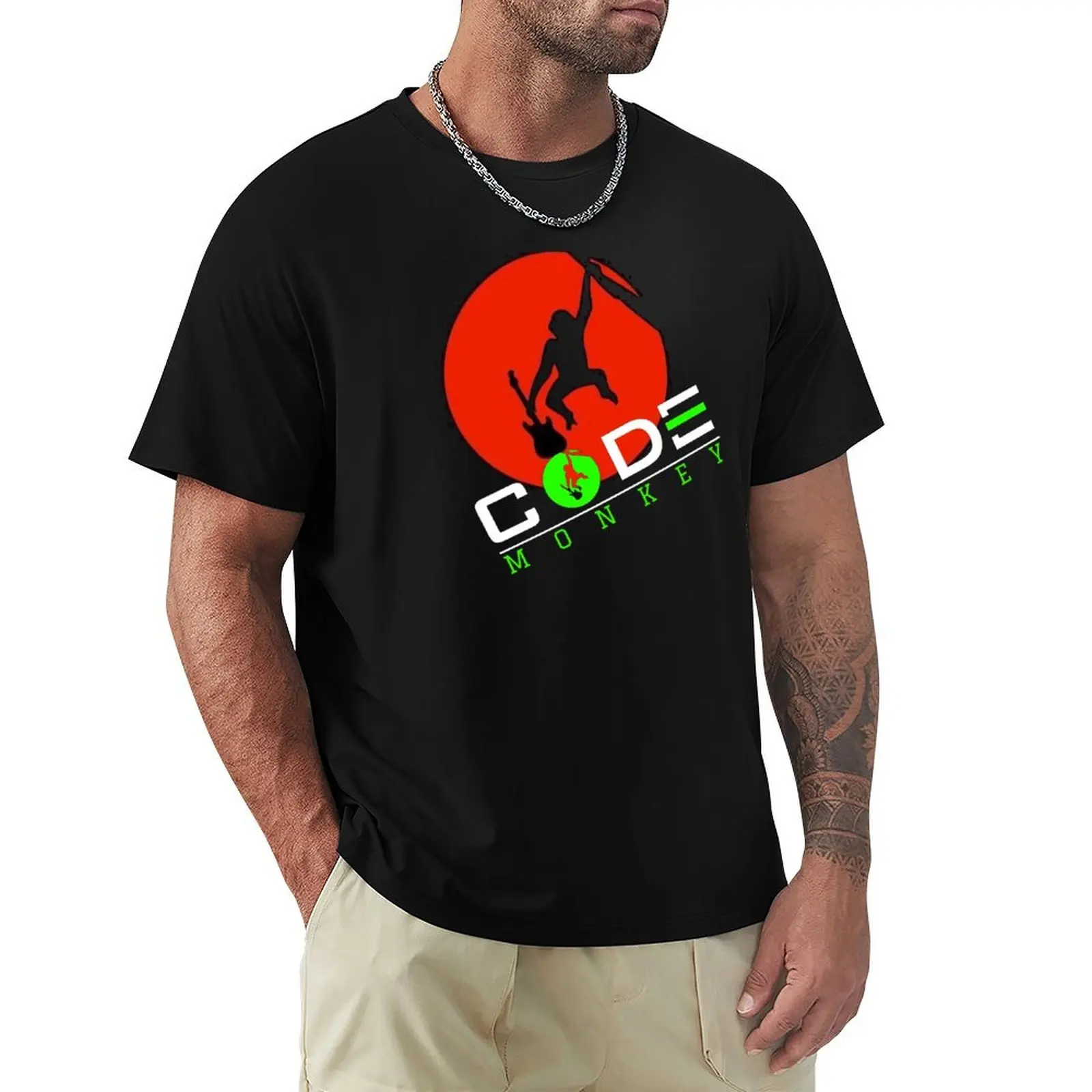 

Code.Monkey T-Shirt Fashion Print Casual Short Sleeve