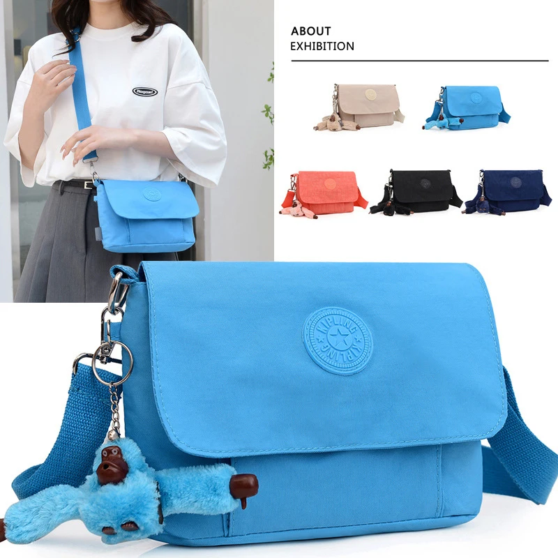 

2025 Nylon Crossbody Bag Fashionable Versatile Lightweight Casual Large Capacity Single Shoulder Slant Cross Leather Bag ﻿