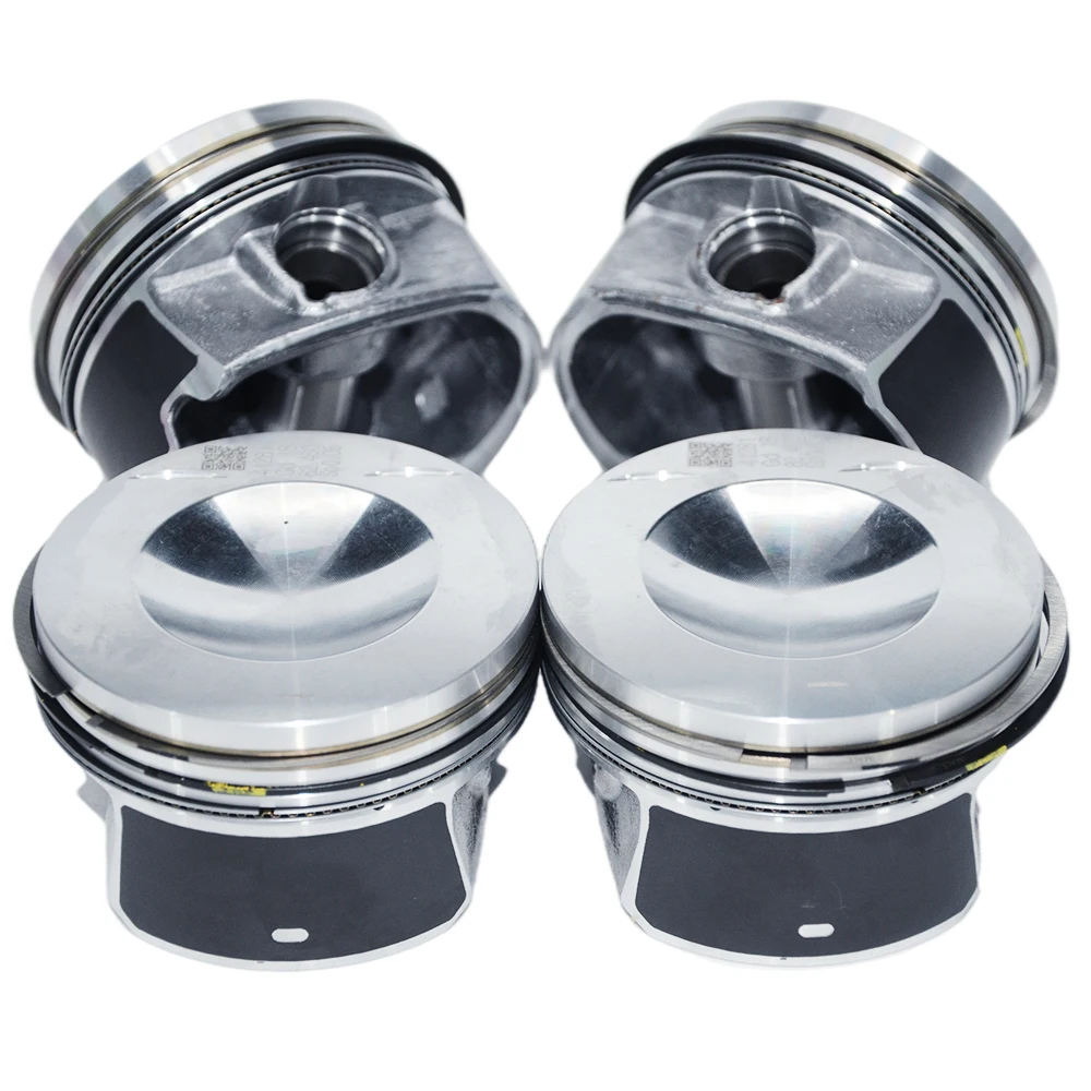 

Glossy Pistons & Rings Set For audi c6 2.0T 06D107066C 06D107066AB 06D107066AA 06D107066P 06D107066T