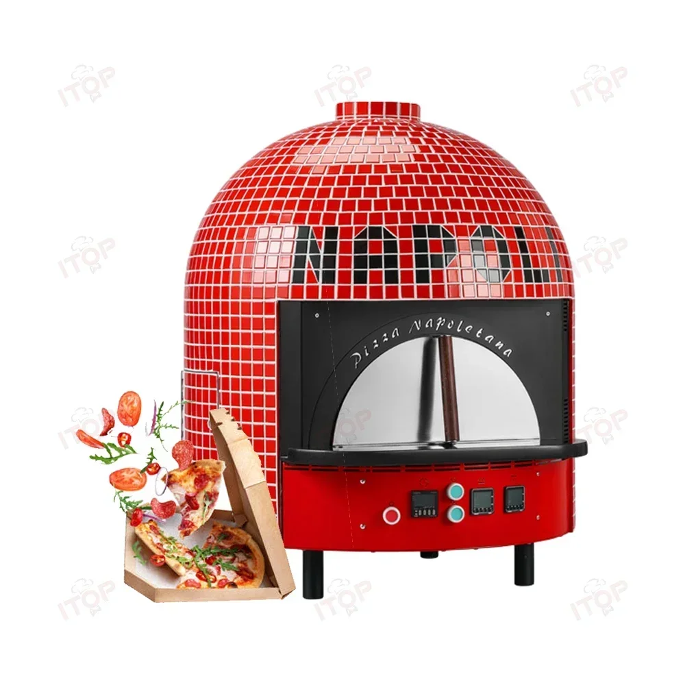 Desktop Electric Pizza Kiln Oven High Quality Italian Handcrafted 90 Seconds Fast Baking Built-in Oven With Electric Burning