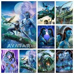 Avatar The Way Of Water 5d Diamond Painting James Cameron Fantasy Sci Fi Aliens Warrior Film Cross Stitch Room Decor Gift