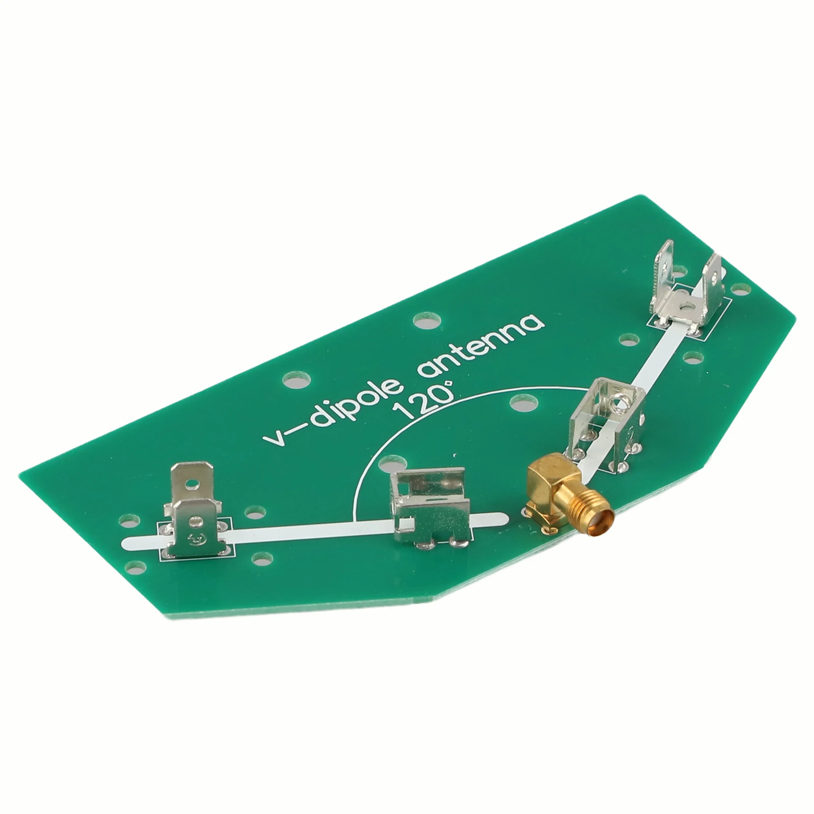 

Parctical Frequency Receive Rod V-Dipole DIY Kits Test Measurement Equipment 180x100x24mm Accessories Green+Silver