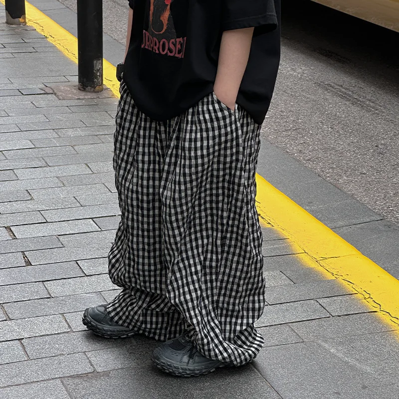 Calça de lazer infantil, moda masculina, elegante, fina, 2024 anos