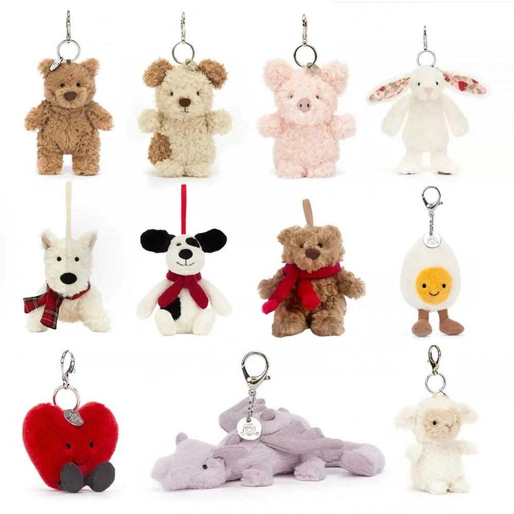 

Популярный новый брелок-подвеска для сумки 2026 года: модный креативный плюшевый брелок-украшение, подарок