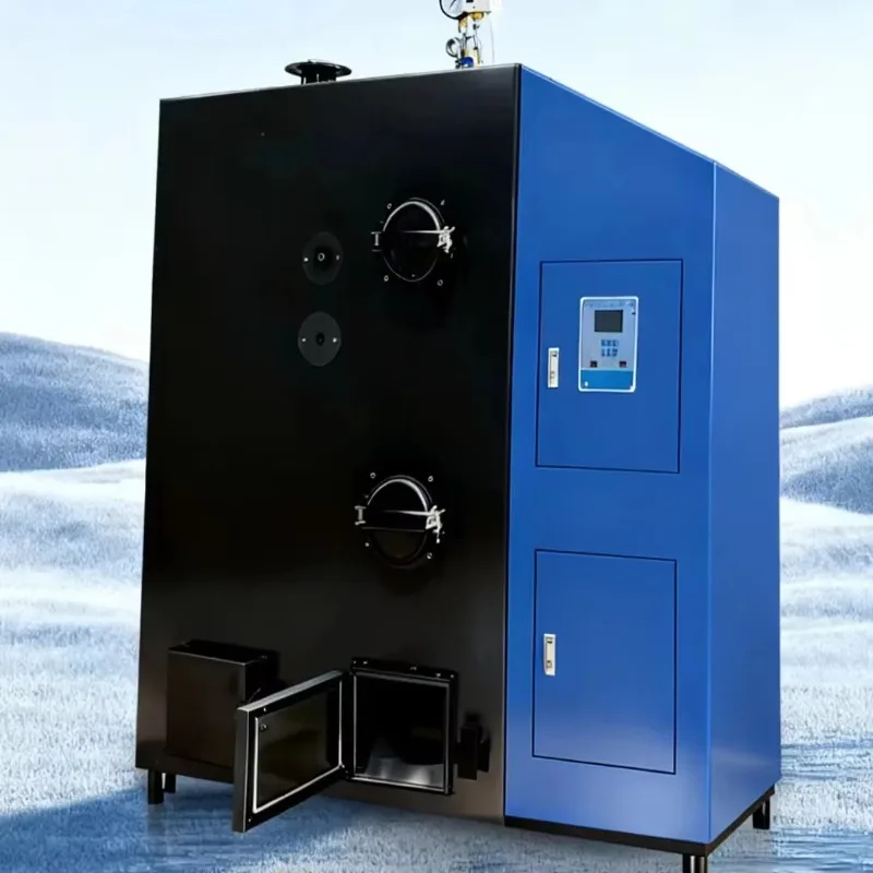 【Best-selling】Industrial Vertical Double-Furnace Biomass Pellet Steam Generator Water Tube Low Pressure for Disinfection Heating