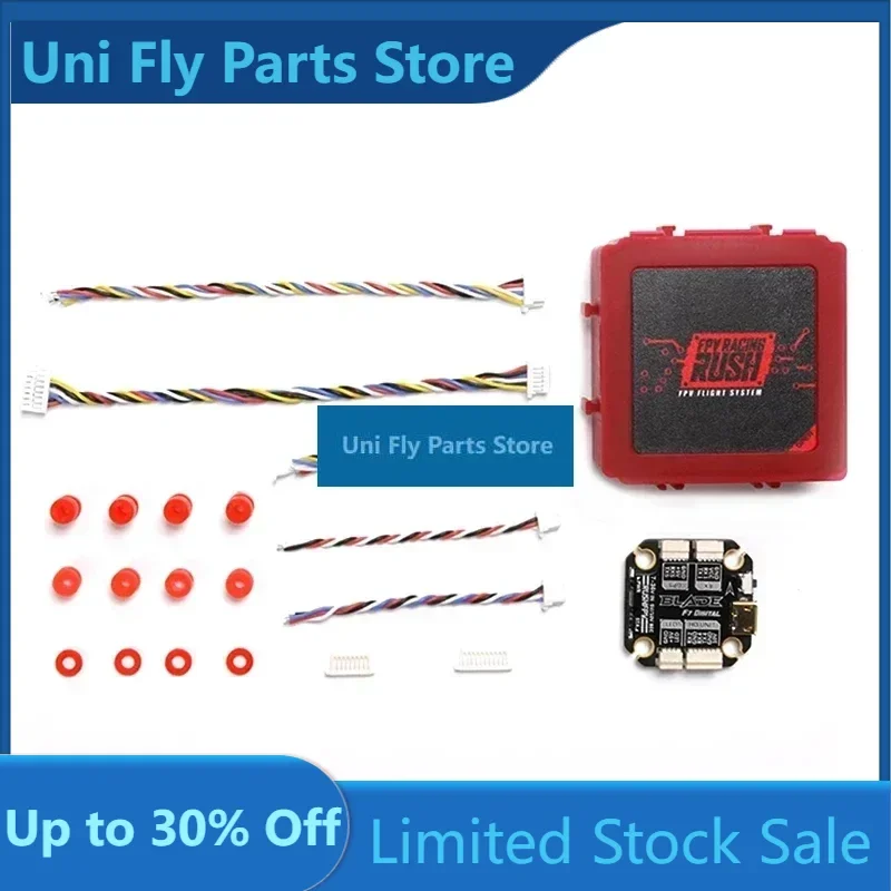 RUSH BLADE F722 MINI HD FPV Flight Controller 3-6S Lipo 20X20mm Digital Analog Device for RC Traversing Machine Dr