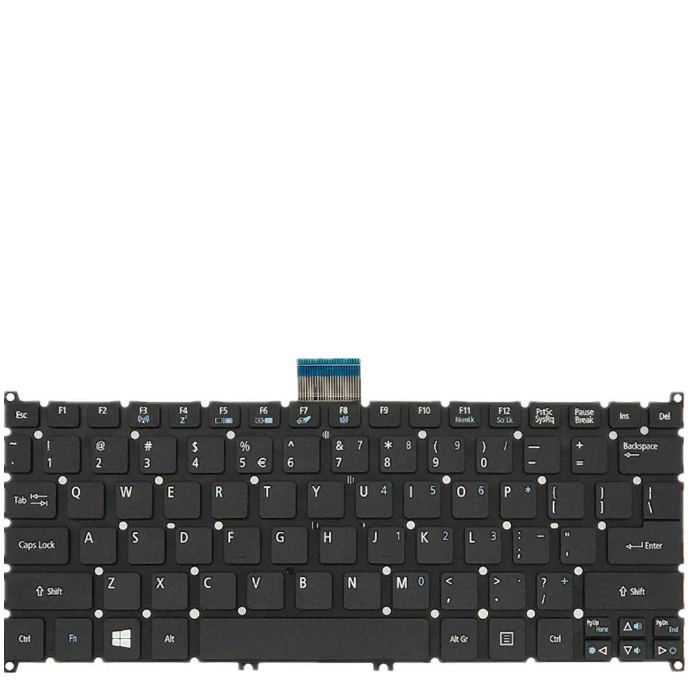 

Клавиатура ноутбука ACER для Swift SF314-52 SF314-52G, черная, американская английская раскладка