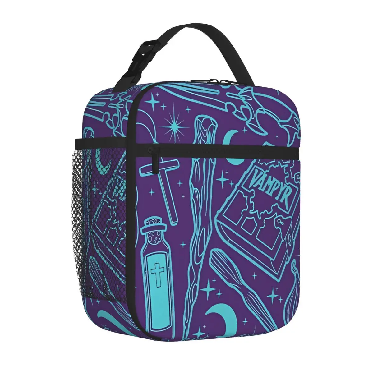 Bestselling Buffy The Vampire Slayer Weapons School Style Shoulder Lunch Bag Daily Outdoor Insulated Snack Tote