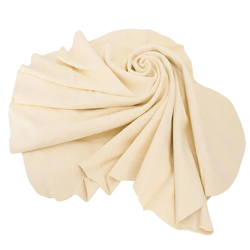 Natural suede car cleaning cloth super absorbent towel car household motorcycle cleaning care quick-drying car wash towel