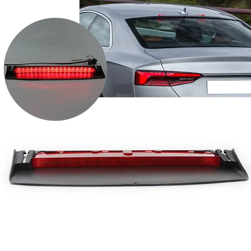 Car Red High Mount 3rd Rear Tail Brake Light Lamp 8T0945097B Rear Stop Lamp 8T0945097 For Audi A5 S5 Coupe Sportback 2009-2016