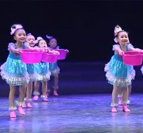 

Детская пышная юбка «Девятый маленький лотос» для выступлений, костюм для представления «Мама, вымойте мне ноги», для выступлений в детском саду