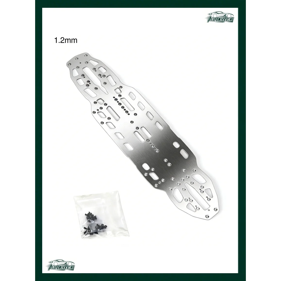 XRAY-X4 24 25 1/10 RC Touring Car Chassis 1.2mm 1.5mm Steel Aluminum Upgrade Part For XRAY X4 Competition On-Road Racing Car