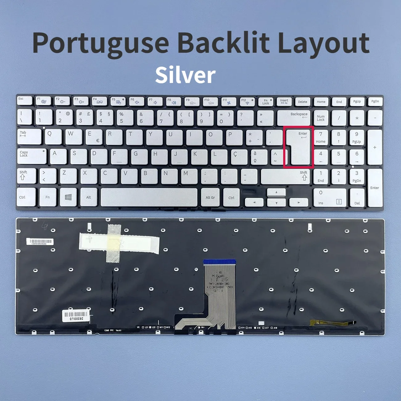 

Portuguese Backlit Keyboard for Samsung NP880Z5E 880Z5E NP870Z5E 870Z5E NP770Z5E 770Z5E NP780Z5E 780Z5E 670Z5 670Z5E PO Layout