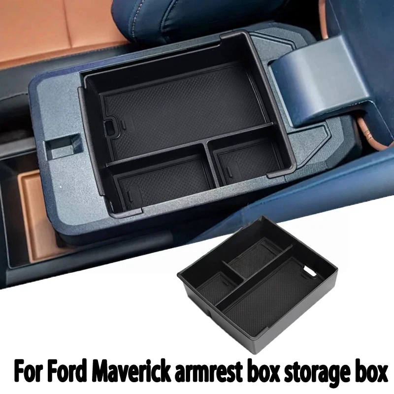 It is suitable for Ford Maverick armrest box storage box control storage box compartment modification