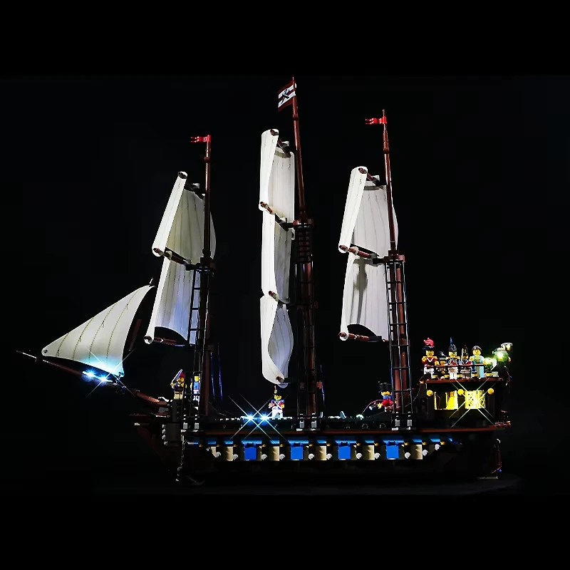 DIY RC LED Light Kit For LEGO 10210 Imperial Flagship  (Only LED Light,Without Blocks Model)