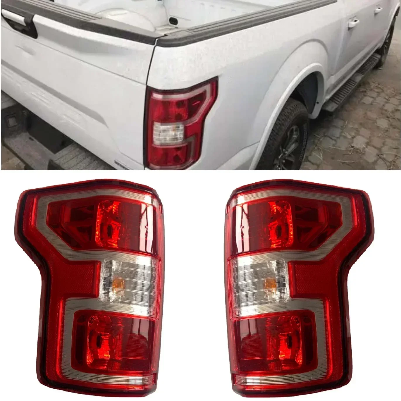 

Rear stop Tail Light Brake light Turn Signal for Ford F150 2018 2019 2020